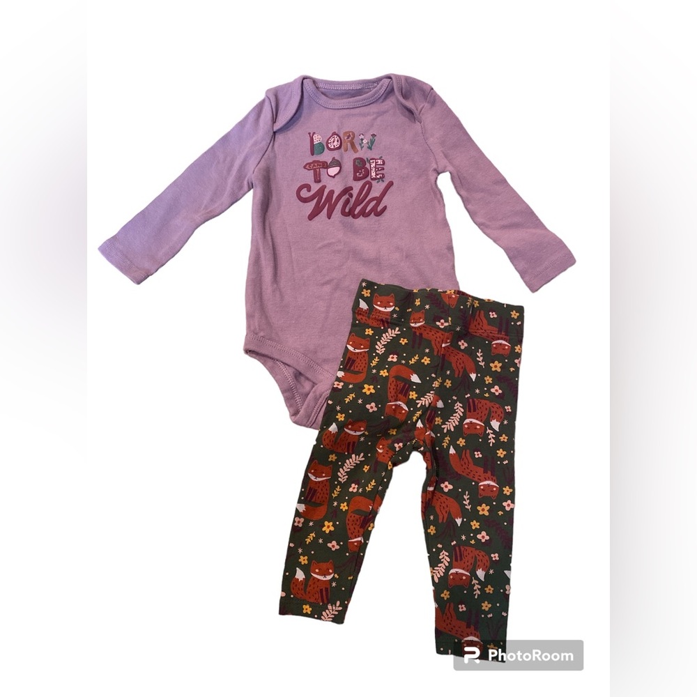 Dip ‘Born to be Wild’ matching set with Fox Foxes